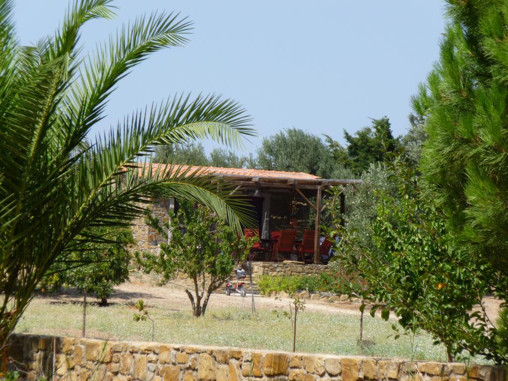 Вилла Limnos Stone House Kalliopi Экстерьер фото