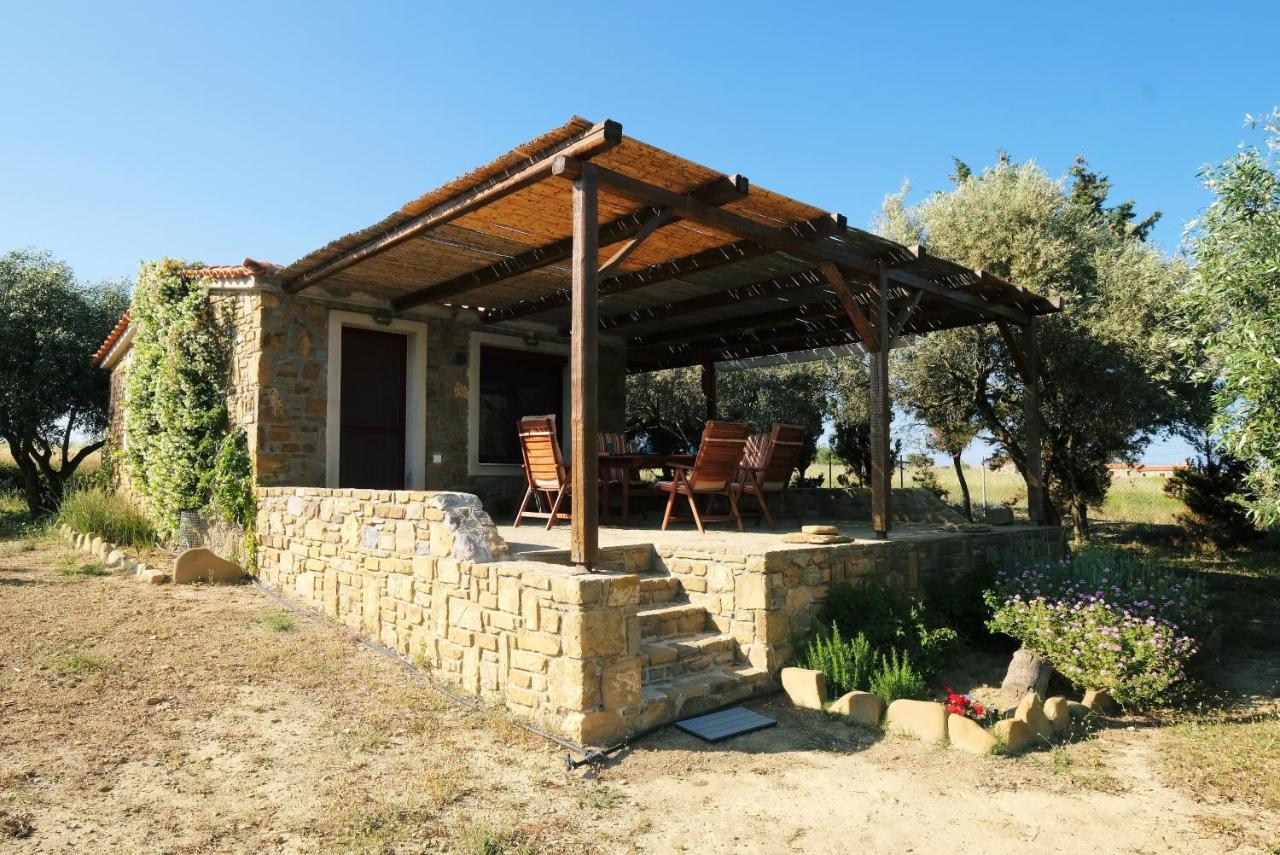 Вилла Limnos Stone House Kalliopi Экстерьер фото