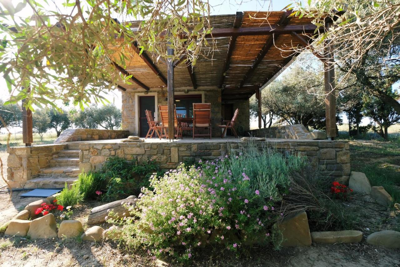 Вилла Limnos Stone House Kalliopi Экстерьер фото